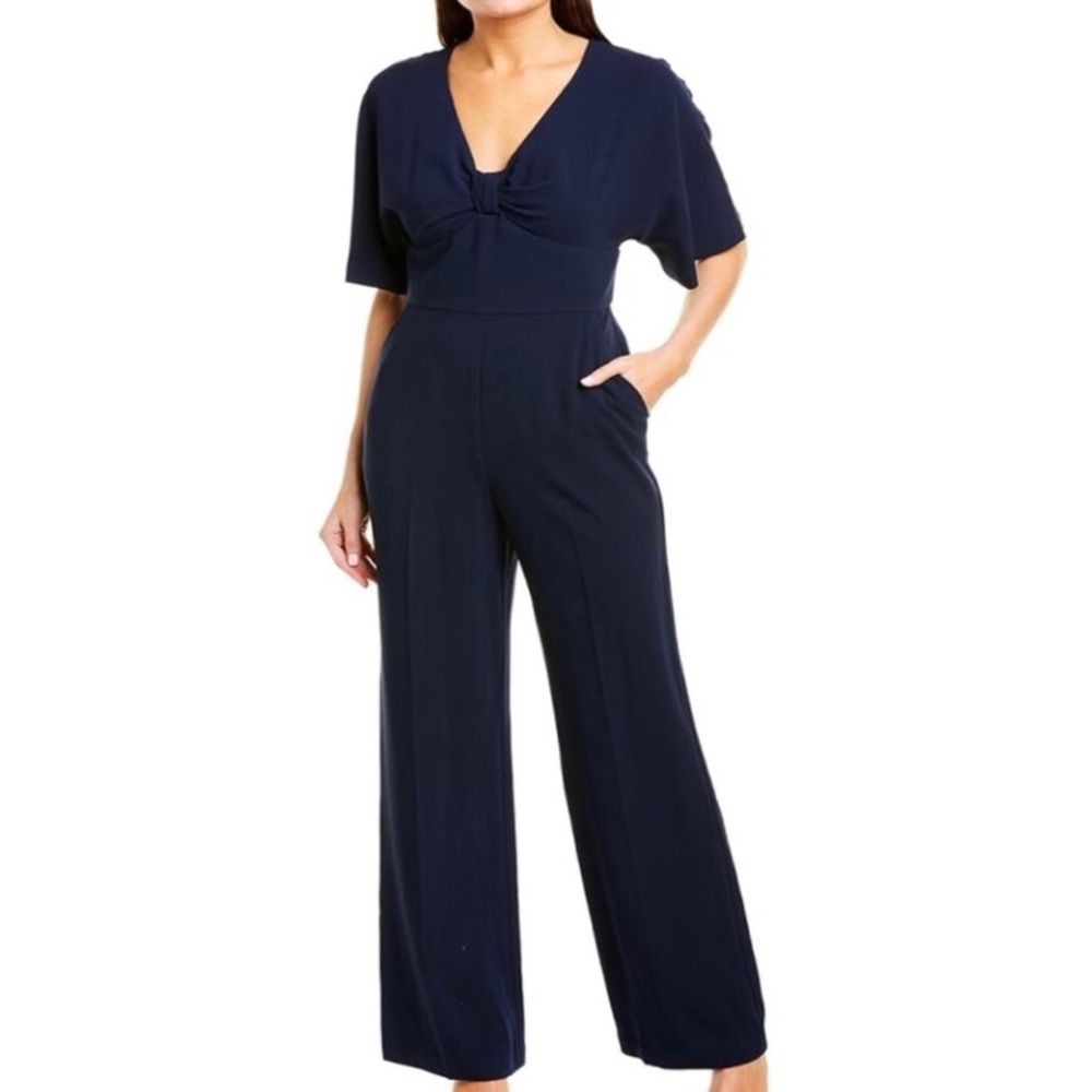Trina Turk Navy Eden Roc Romper/ Jumpsuit Size 14 NWT